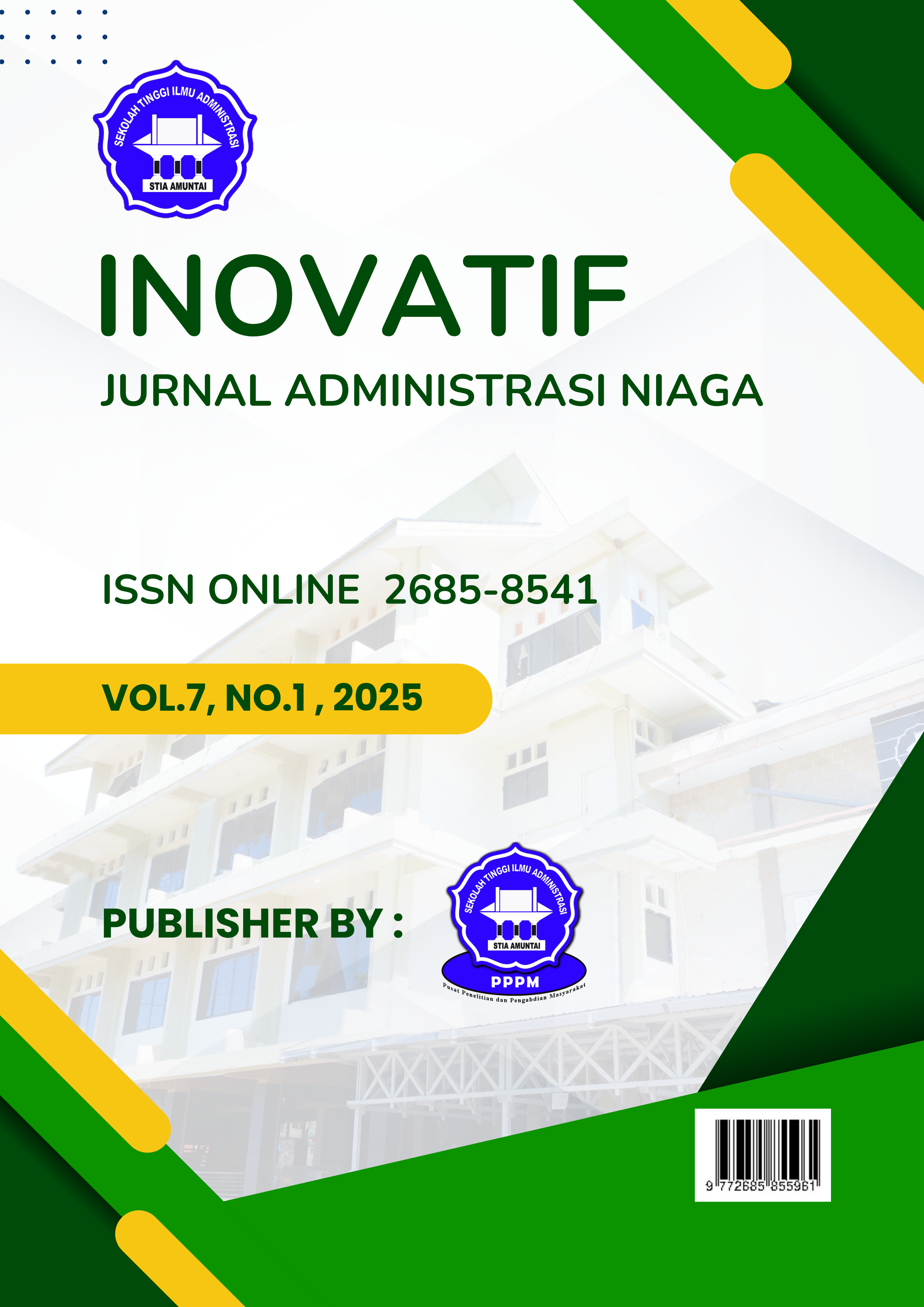 View Vol. 7 No. 1 (2025): Inovatif Jurnal Administrasi Niaga