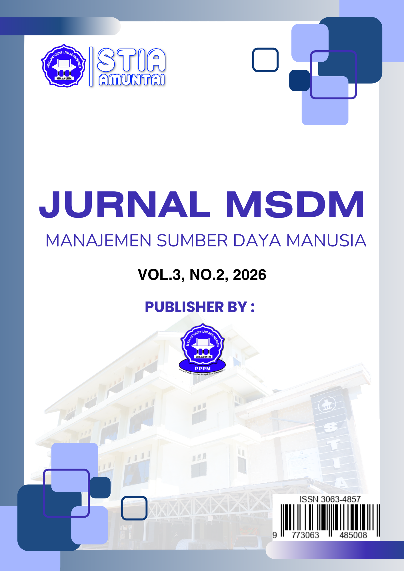					View Vol. 3 No. 2 (2026):  Jurnal Manajemen Sumber Daya Manusia
				